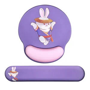 AI-MICH Custom Logo Large Gel Wrist Mouse Pad Manufacture Supplier Personalized Blank Printed Photo Insert Mouse Pad