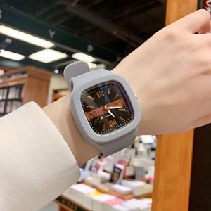 Orologio al Quarzo <span class=keywords><strong>Quadrato</strong></span> 2025 di Tendenza per Uomo, Donna, Bambini e Adolescenti, con <span class=keywords><strong>Quadrante</strong></span> Grande e Resistente all'Acqua - Product Image 2