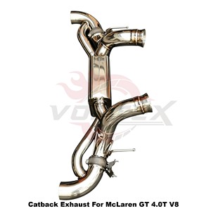 ระบบท่อไอเสียแบบวาล์ว Vortex SS304 สำหรับ McLaren GT 4.0T V8 Twin Turbo แบบติดตั้งได้โดยตรง ชุดระบบปรับแต่งสมรรถนะ - Product Image 5