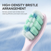 Produit tendance 2026 Nouvelle brosse à dents électrique sonique vibrante rechargeable pour adulte Marque privée Approuvé par la FDA