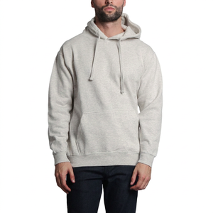 Pull-over décontracté en molleton polyester/coton, coupe ample à épaules tombantes, taille personnalisée, séchage rapide, respirant, idéal pour l'hiver - Product Image 1