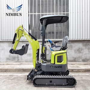 Мини-экскаватор NIMBUS с сертификатом CE, 1 тонна, 1,5 тонны, для работы на пересеченной местности, для дорожно-строительных проектов - Product Image 1