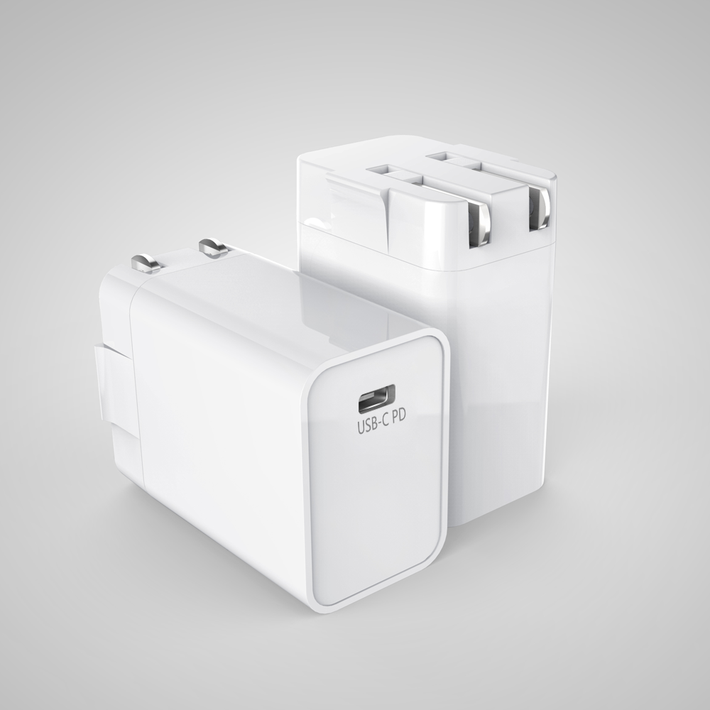 Wall charger 20W USB-C power adapter for iPhone 12 and wireless charger