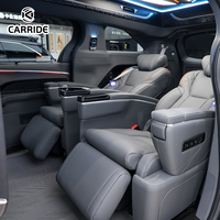 CARRDIE pour Conversion Starlight Headliner, sièges de capitaine haut de gamme, éclairage d'ambiance, kit carrosserie sport, intérieur exécutif en carbone
