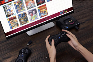 8BitDo M30 2.4G <span class=keywords><strong>Gamepad</strong></span> <span class=keywords><strong>Wireless</strong></span> Controller di gioco per Sega Genesis e Sega Mega Drive compatibile con <span class=keywords><strong>Gamepad</strong></span> Hardware originale - Product Image 4
