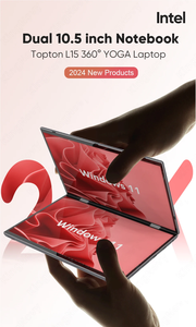 Nuevo Portátil 2 en 1 Yoga 360 Mini Office con Intel N100, Pantalla Táctil IPS <span class=keywords><strong>Dual</strong></span> de 10.5'' 1920x1200, <span class=keywords><strong>Windows</strong></span> 11, Laptop/Tablet PC Intel - Product Image 4