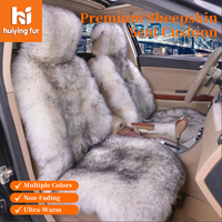Housses de siège de voiture intégrées en peluche épaisse, ensemble complet, nouveau design personnalisé pour BMW Honda Lada