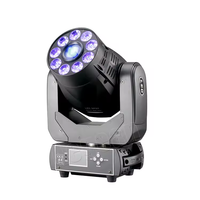 Spot tête mobile Disco DMX scène lumière 9X18w RGBWA UV Gobo + 90W hybride LED avec boîte pour DJ musique danse balle projecteur de fête