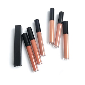 Private Label Vegan Cosmetici OEM Impermeabile di Trucco Velluto Opaco Rossetto Nude - Product Image 4