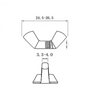 Écrou hexagonal en cuivre moulé par injection, zingué, à trou traversant, M2-M10, classe 8.8, métrique, usage industriel, entièrement fileté - Product Image 3