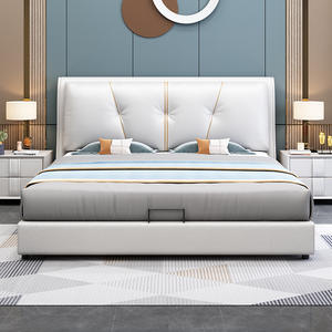 Lit de Rangement Convertible en Chêne Blanc de Haute Qualité, Style Moderne et Classique, pour Enfants, Meuble de <span class=keywords><strong>Chambre</strong></span> Doux pour Garçons Yfj - Product Image 3