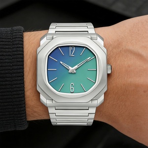 Reloj de Cuarzo para Hombre, Diseño Ejecutivo, Plateado, Plástico, Esfera Ultrafina, Resistente al Agua 3ATM, Venta al Por Mayor - Product Image 4
