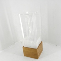 Distributeur de boissons en plexiglas de 1.25 gallons avec robinet pour restauration et distribution de boissons