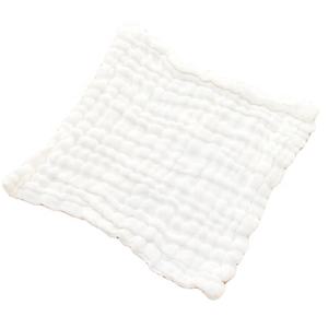 ผ้าเช็ดหน้าผ้าฝ้ายเนื้อนุ่มขนาด 12x12 นิ้ว ราคาถูก ขายส่ง ผ้ามัสลินออร์แกนิคธรรมชาติ 6 ชั้น สำหรับเช็ดทำความสะอาดเด็ก - Product Image 3