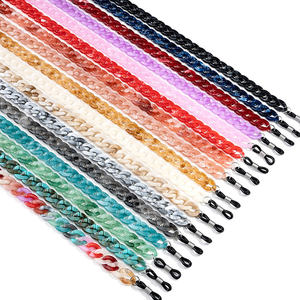 Chaînes de <span class=keywords><strong>lunettes</strong></span> de soleil en acrylique mat tendance pour femmes et hommes, cordons de <span class=keywords><strong>lunettes</strong></span> de lecture, porte-<span class=keywords><strong>lunettes</strong></span>, sangle de cou, lanière - Product Image 4