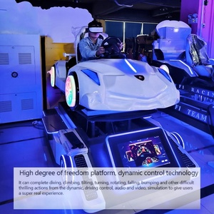 4D <strong>Racing</strong> Simulator <strong>Rig</strong> with Cockpit Triple Wheel Gaming Car Seat for Drift Driving Best <strong>Sim</strong> <strong>Racing</strong> Game Machine <strong>Setup</strong> - Product Image 4