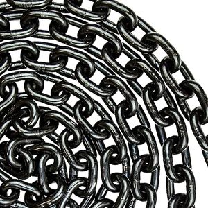 Chaînes de levage soudées DIN EN818-2 Grade80 G80 finition noire fabriquées en Chine - Product Image 3