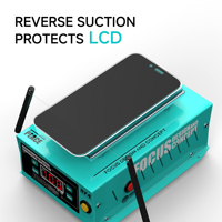 Plaque de séparation sous vide en silicone RF4 RF-PSP1 pour la séparation des écrans LCD de téléphones portables, outil de réparation