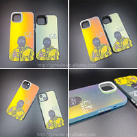Coque de téléphone portable de luxe de créateur, motif sportif, peinture UV pour iPhone 17 Pro Max 16 15 Plus 14, coque de téléphone IMD pour CP Company