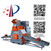Machine de recyclage de fil de cuivre de ferraille de LX-400A Machine de granulateur de fil de cuivre Machine de séparation de cuivre et de plastique