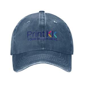 Gorra de béisbol vaquera lavada unisex Gorra deportiva inspirada en los deportes - Product Image 1