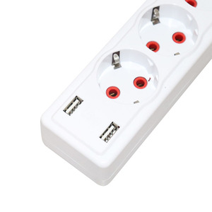 D'alimentation USA 3 prise de courant avec USB port de <span class=keywords><strong>charge</strong></span> monté par surface d'extension prise De Courant - Product Image 5