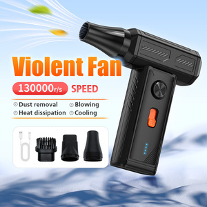 Violent Fan High Quality Portable Handheld USB Charging Solar Powered Universal Car <strong>Vacuum</strong> <strong>Cleaner</strong> - Product Image 2
