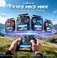 RadioMaster TX16S MK3 MAX Pantalla Táctil 4 Colores Transmisor RC ELRS Gemini X EdgeTX AG02 CNC Hall Gimbal Controlador de Radio para FPV