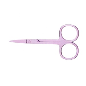 Ciseaux à sourcils de précision en acier inoxydable, personnalisables (logo, taille, matériau), outil de façonnage des sourcils, fabrication sur mesure - Product Image 2