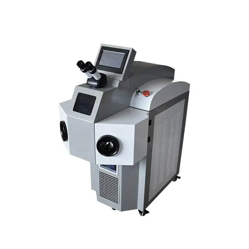 Micro Air Cooled Jewelry Laser Welder 150W 200W Gold Silver Jewelry Laser Welding Machine For Sale