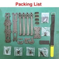 Mark4 V2 Mark 4 7 pouces 295 mm 8 pouces 367 mm 9 pouces 387 mm 10 pouces 427 mm Cadre TrueX en fibre de carbone 3K pour kit caméra FPV