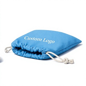Wholesale Custom Size Eco Friendly Plain Printed Big Cotton <b>Canvas</b> Pouch <b>Drawstrings</b> Dust <b>Bags</b> With Rope custom Logo - Product Image 3