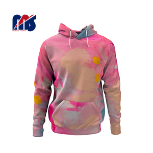 เสื้อสวมหัวสำหรับผู้ชายผ้าคอตตอนโพลีเอสเตอร์พิมพ์ลายโลโก้แบบกำหนดเอง - Product Image 6