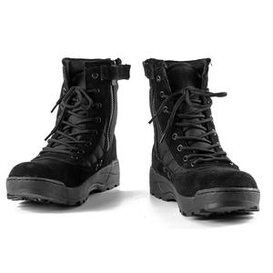 En solde Hommes Outdoor Winter Warm Boots Desert Jungle Training Shoes Rubber Mesh Tactical Boots Black with High Quality - Product Image 3