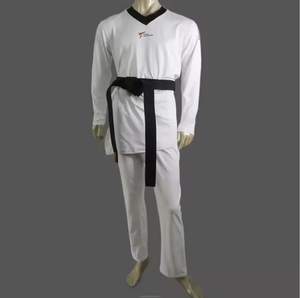 Dobok da Competizione di Taekwondo di Alta Qualità Uniforme per Arti Marziali in Maglia Elasticizzata - Product Image 5