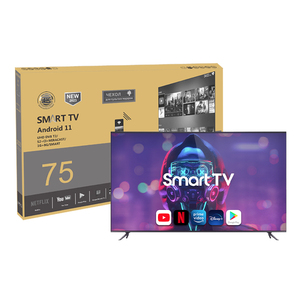 โทรทัศน์แอนดรอยด์แอลอีดีขนาด85นิ้วโทรทัศน์4K พร้อมทีวีทั่วไปขนาด32 ''40 43 50 55 60 65 75นิ้ว