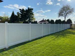 En stock Clôture en vinyle blanc <span class=keywords><strong>de</strong></span> 6 pieds - Commandez aujourd'hui Expédition <span class=keywords><strong>demain</strong></span> avec poteaux <span class=keywords><strong>de</strong></span> 6 pieds - Product Image 2