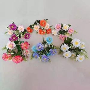 MSFAME Usine En Gros <span class=keywords><strong>Pas</strong></span> <span class=keywords><strong>Cher</strong></span> Fleurs En Plastique Lavable Mini Bouquet De Fleurs Rose Bush - Product Image 6