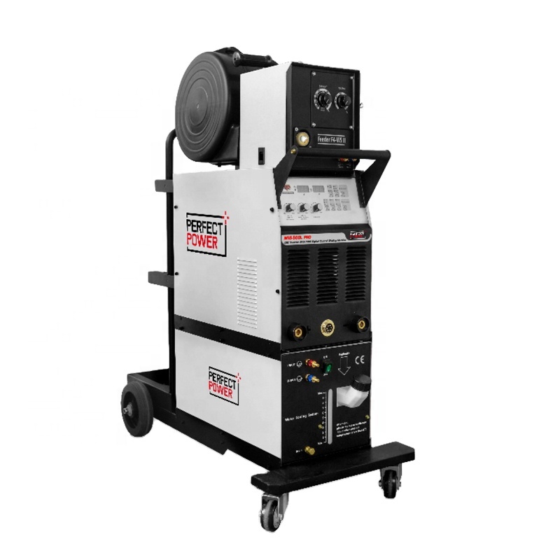 Прекрасный MIG-500L питания PRO MIG MAG IGBT инвертор 20 кг проволочная катушка для промышленного использования с отдельным проводом подачи 3ph 150-500V