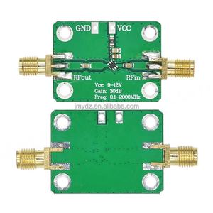 Amplificateur RF à large bande, amplificateur à faible bruit, LNA de puissance moyenne (0,1-2000 MHz, gain 30 dB) - Product Image 1