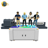 Imprimante UV personnalisée G6 Ricoh avec tête d'impression Orient Longke automatique, format 1,6*1,2M, positionnement visuel haute précision