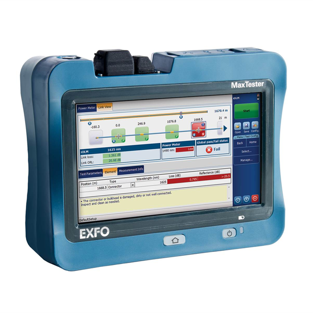 EXFO MaxTester 730D 730C- PON metro OTDR 1310 1550 1625 1650 Live fiber SM1 SM2 SM7 SM8 otdr exfo with iolm precio de otdr