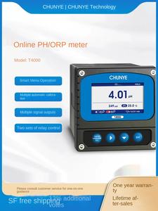 เครื่องวัดค่า <span class=keywords><strong>pH</strong></span> ออนไลน์ Chunye สำหรับอุตสาหกรรม พร้อมหัววัดอิเล็กโทรดพลาสติก ABS สำหรับควบคุมค่ากรดในน้ำเสีย เครื่องตรวจจับ ORP และเซ็นเซอร์วัดค่า <span class=keywords><strong>pH</strong></span> - Product Image 1