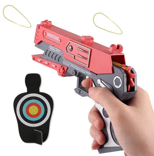 Battle Burst kann Fire Boy Trigger Pistol Competitive Shooting Target Stands Gummiband pistole zum Verkauf