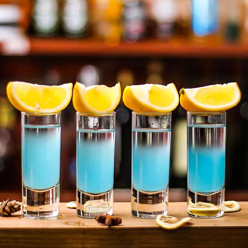 Factory wholesale 2oz Custom Logo Design shot glass