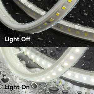 Bande lumineuse LED 2835 étanche pour extérieur, haute tension, 120 LED, 8W, éclairage pour chantiers de construction, tunnels, mines, avec puce IC Epistar - Product Image 3