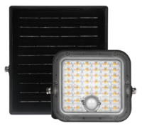 Projecteur Solaire Extérieur Professionnel Super Lumineux 10W 1500LM, Conception Séparée, Télécommande, Étanche