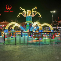 Nouvelle Conception Manège Poulpe Volant pour Parc d'Attractions, Machine de Jeu Rotative Poulpe pour Centre Commercial
