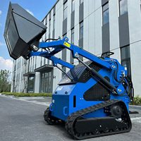 Mini-chargeuse compacte multifonctionnelle sur chenilles de haute qualité avec moteur Kubota et accessoires – Nouveauté en gros
