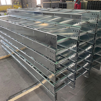 Bandeja Portacables Perforada Galvanizada en Caliente, Resistente a la Corrosión, para la Instalación de Cables en Construcción Industrial